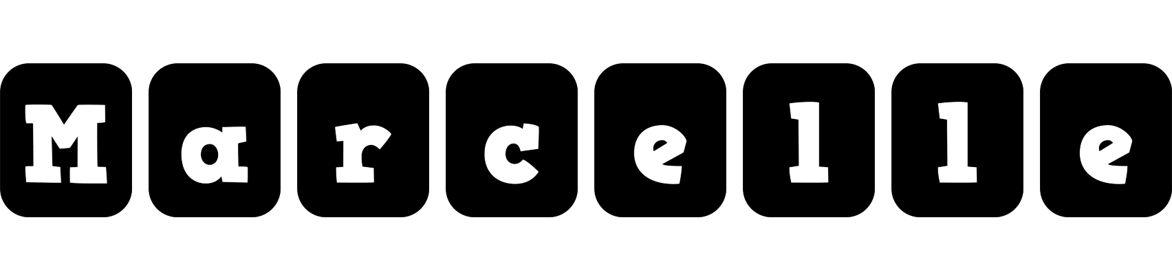 Marcelle box logo