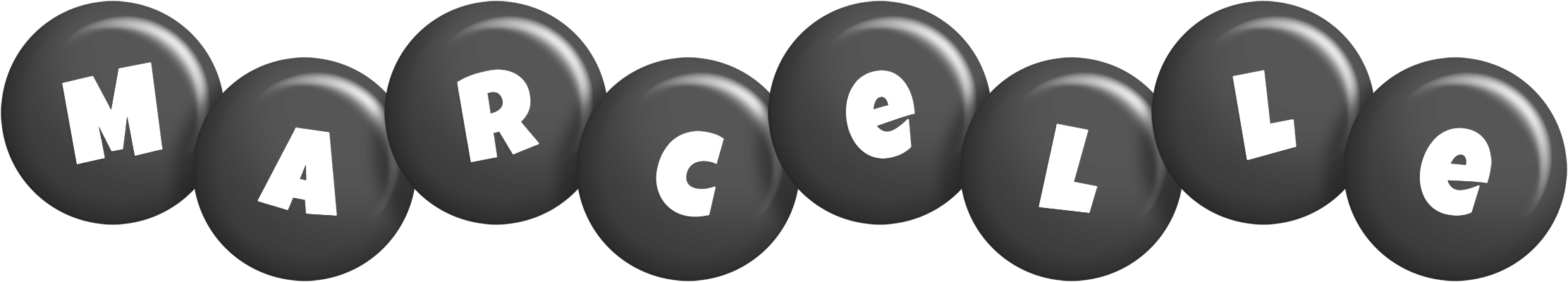Marcelle candy-black logo