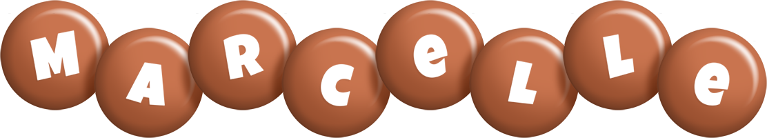 Marcelle candy-brown logo