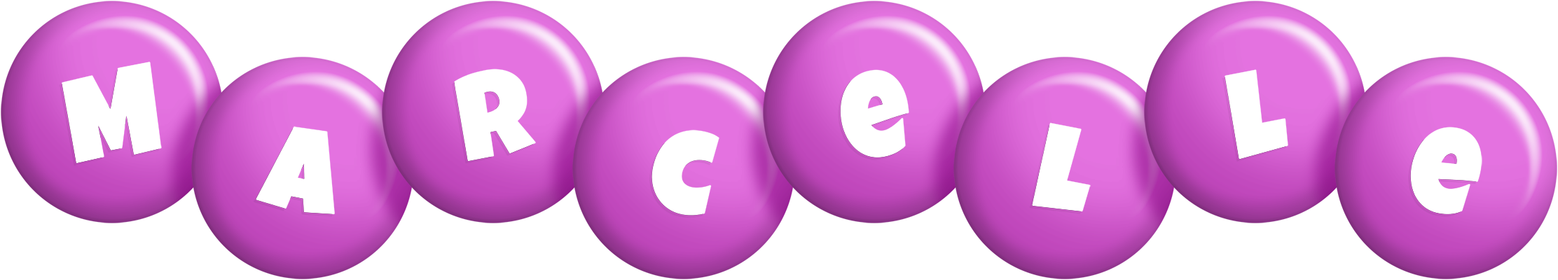 Marcelle candy-purple logo