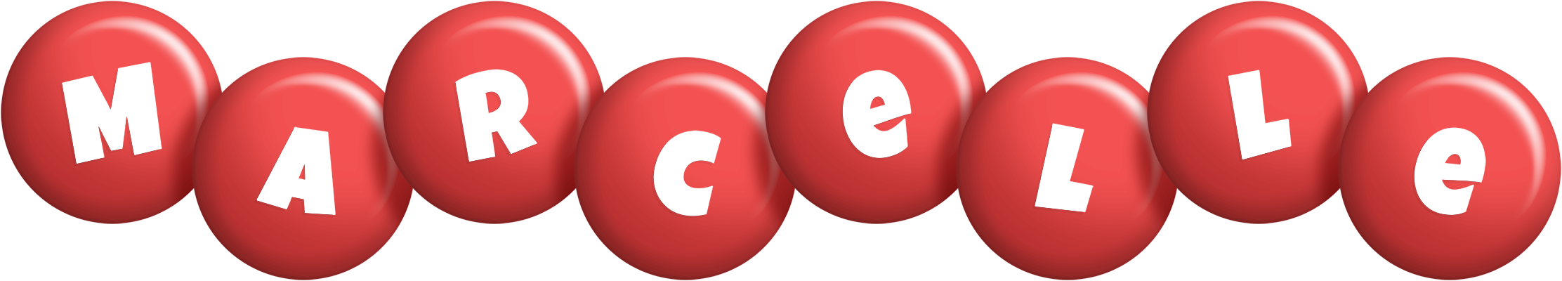 Marcelle candy-red logo