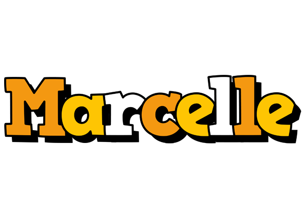 Marcelle cartoon logo