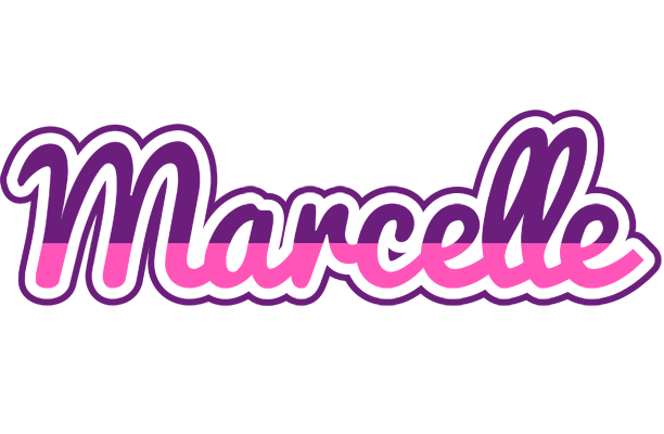 Marcelle cheerful logo