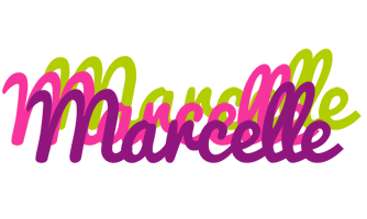 Marcelle flowers logo