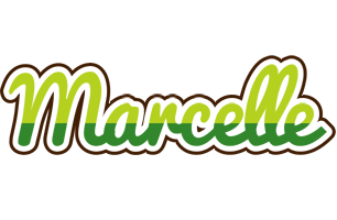 Marcelle golfing logo