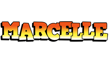 Marcelle sunset logo