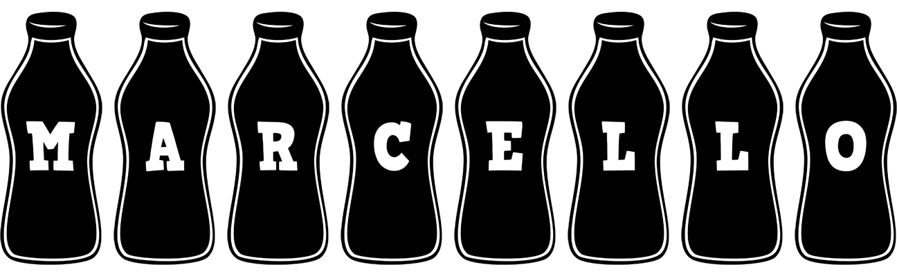 Marcello bottle logo