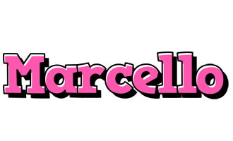 Marcello girlish logo