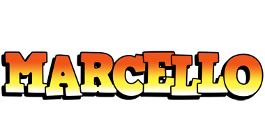 Marcello sunset logo