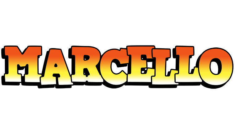 Marcello sunset logo