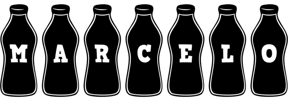 Marcelo bottle logo