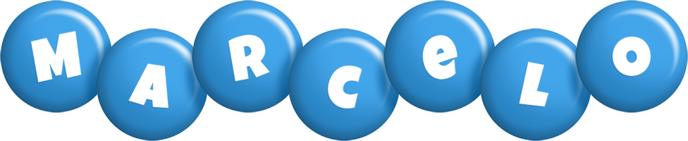 Marcelo candy-blue logo