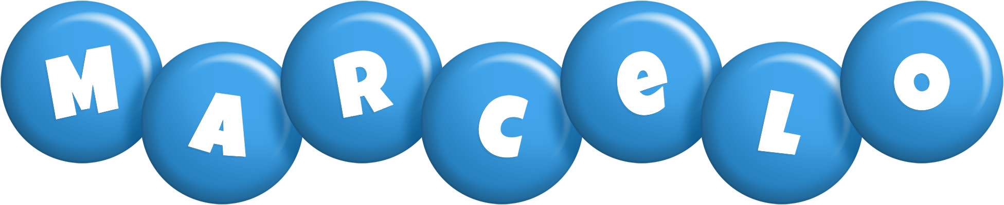 Marcelo candy-blue logo