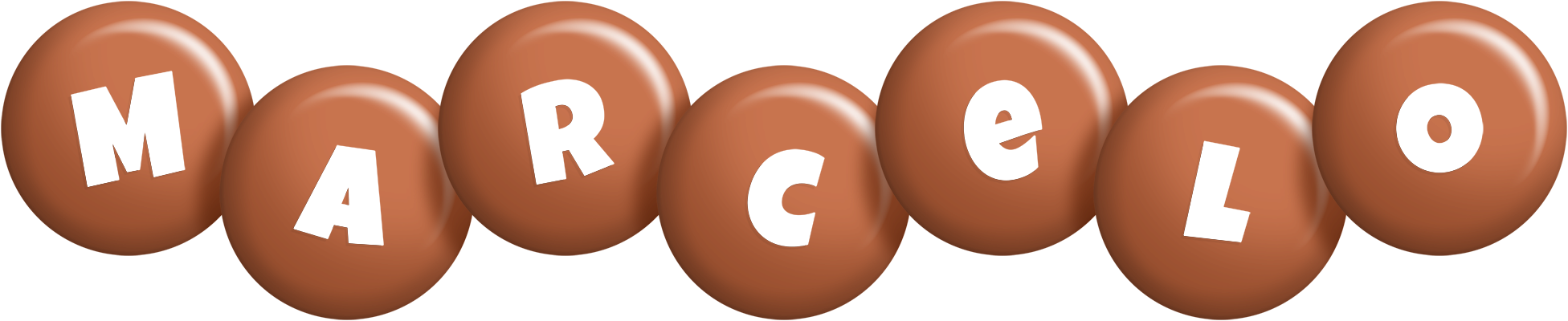 Marcelo candy-brown logo
