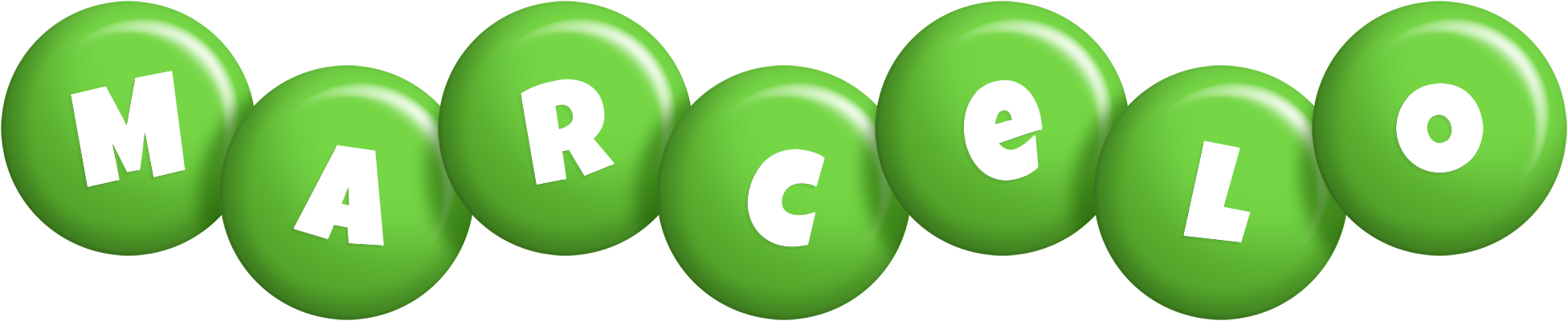 Marcelo candy-green logo