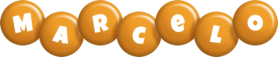 Marcelo candy-orange logo