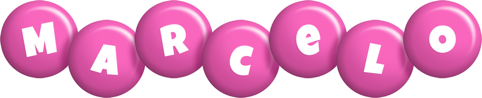 Marcelo candy-pink logo