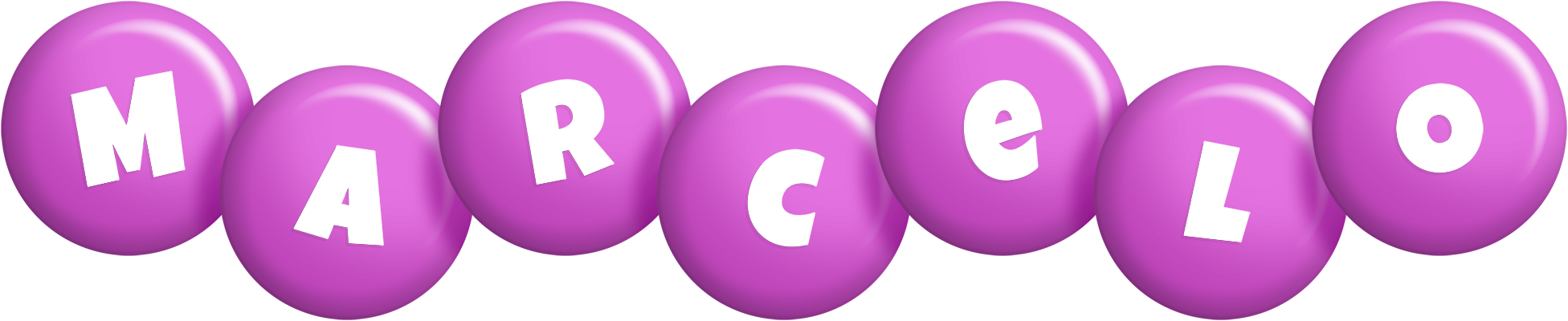 Marcelo candy-purple logo