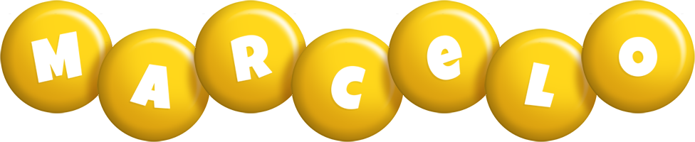 Marcelo candy-yellow logo