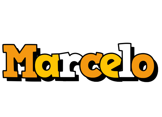 Marcelo cartoon logo