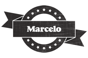 Marcelo grunge logo