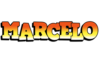 Marcelo sunset logo