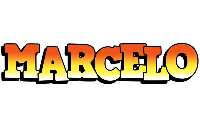 Marcelo sunset logo