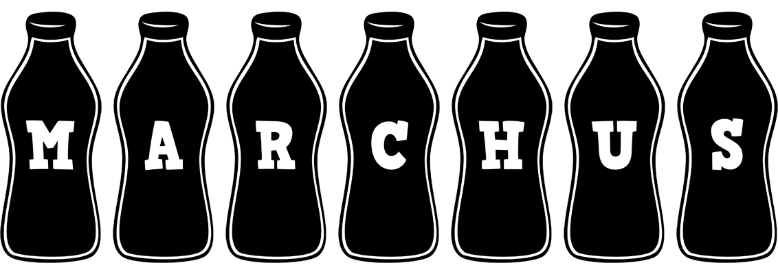 Marchus bottle logo