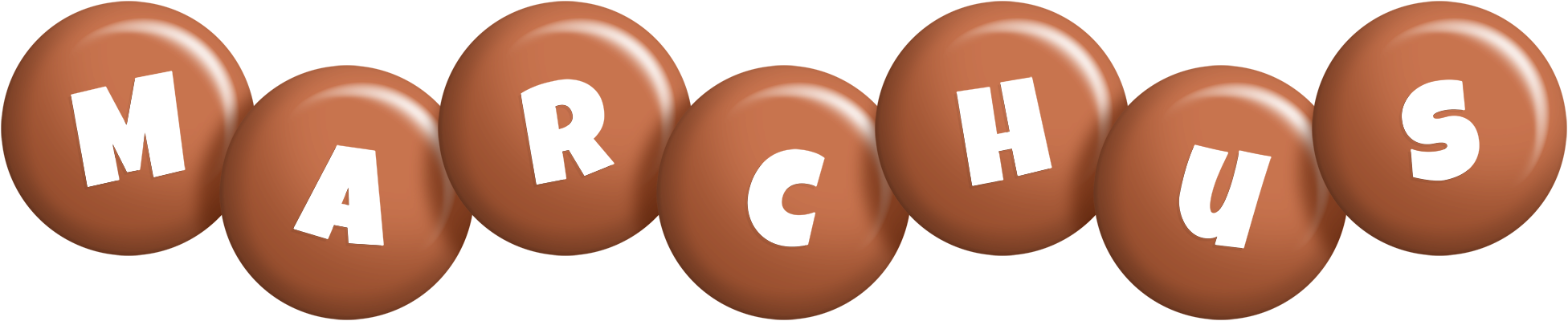 Marchus candy-brown logo