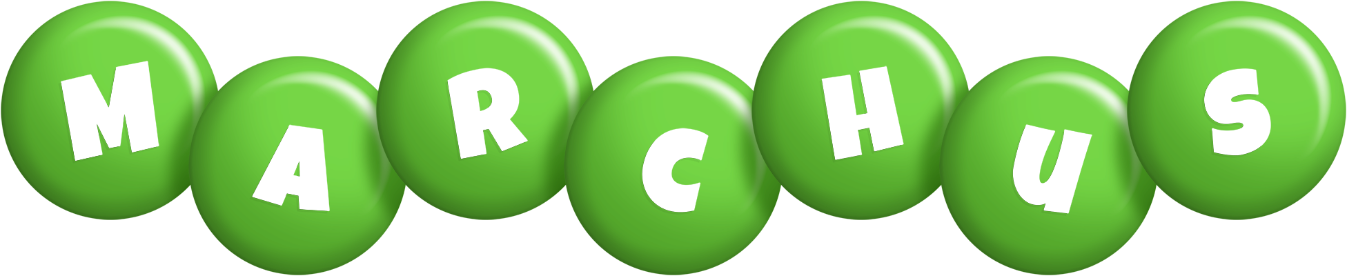 Marchus candy-green logo