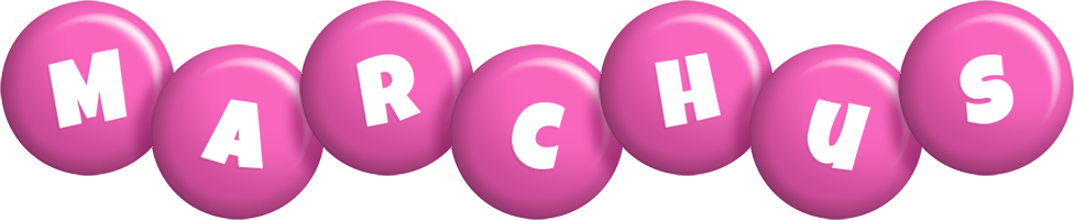 Marchus candy-pink logo