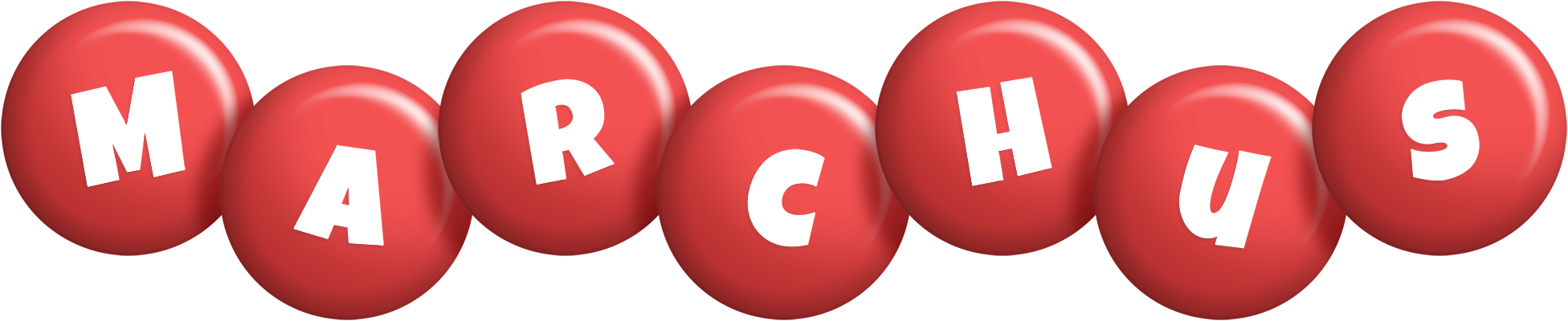 Marchus candy-red logo