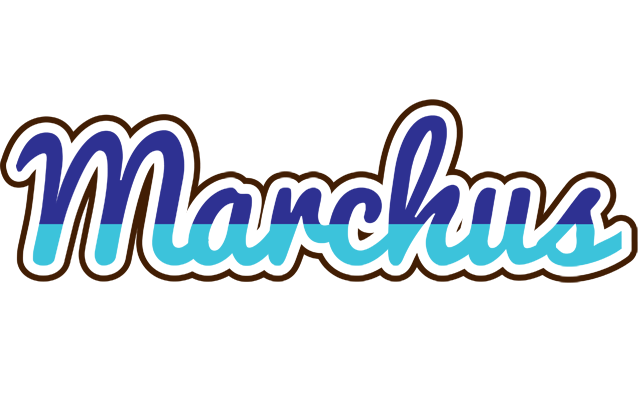 Marchus raining logo