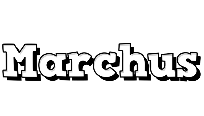 Marchus snowing logo