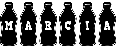 Marcia bottle logo