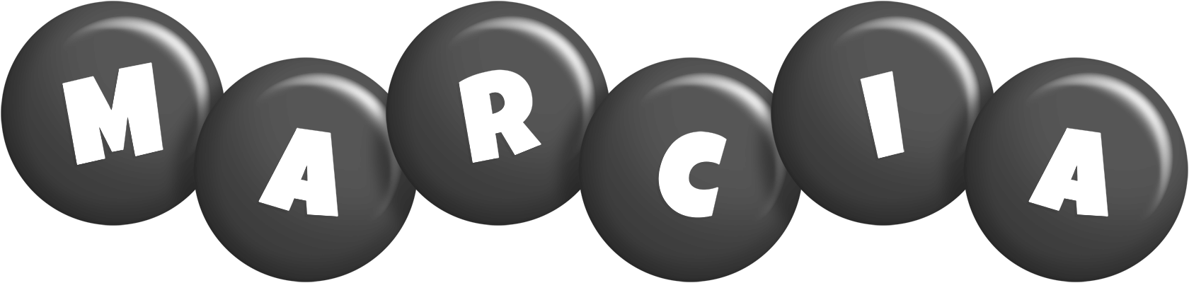 Marcia candy-black logo