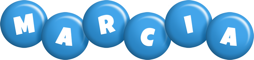 Marcia candy-blue logo