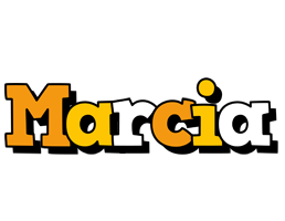 Marcia cartoon logo