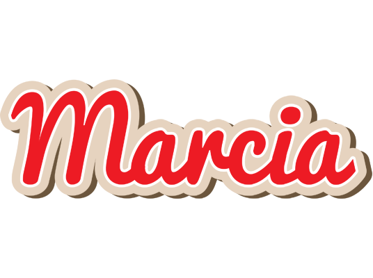 Marcia chocolate logo