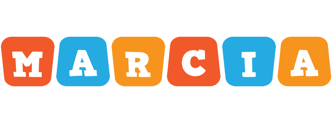 Marcia comics logo