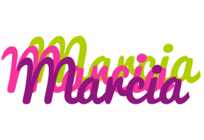 Marcia flowers logo