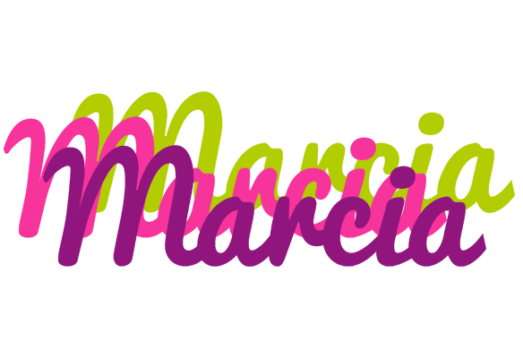 Marcia flowers logo