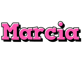 Marcia girlish logo