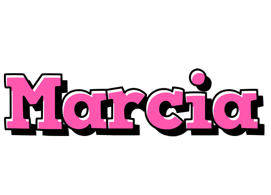 Marcia girlish logo