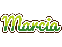 Marcia golfing logo