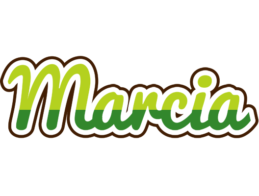 Marcia golfing logo