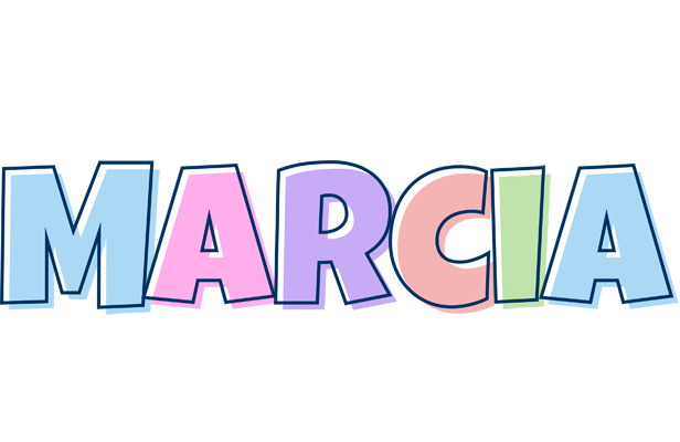 Marcia pastel logo