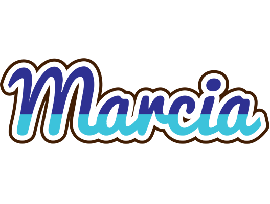 Marcia raining logo