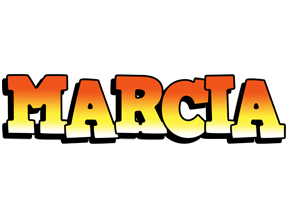 Marcia sunset logo