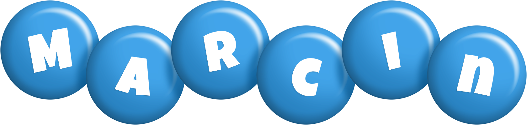 Marcin candy-blue logo